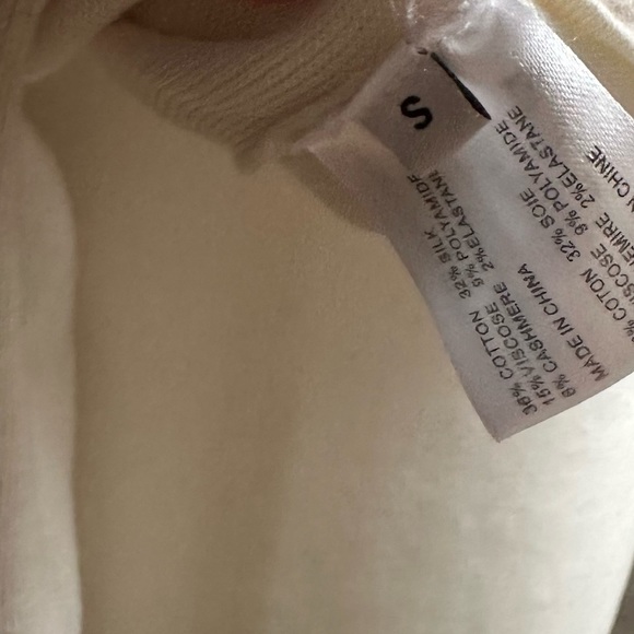 [NEW ARRIVAL] Proenza Schouler Crème Knit Top, Asymmetrical Small (S) - Picture 6 of 13